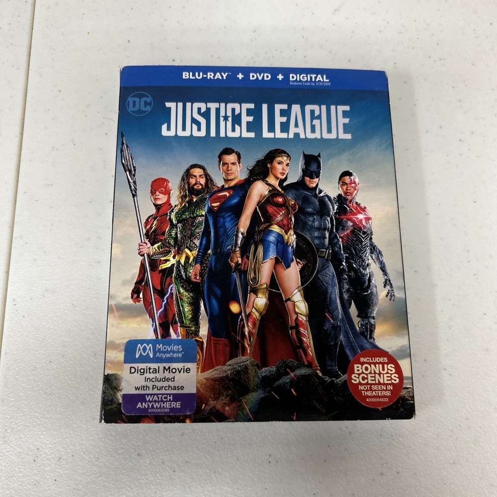 Justice League (Blu-ray, 2017)